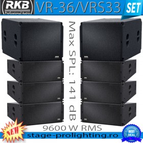 RKB VR-36 & VRS33 line-array SET